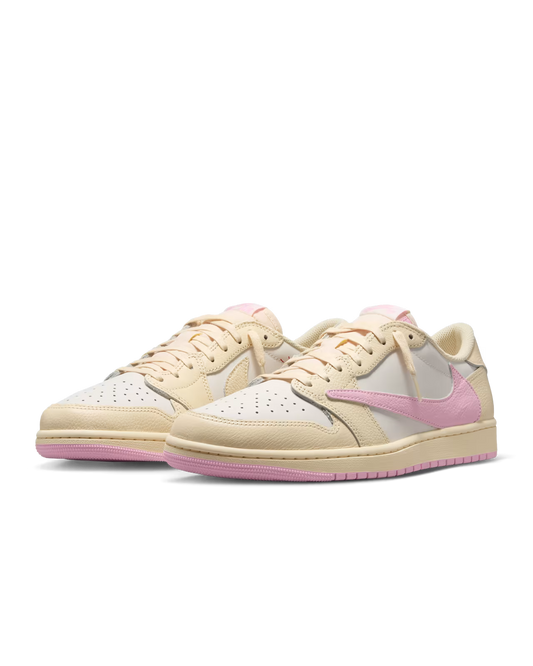 Travis Scott Jordan 1 Low Sail Shy Pink