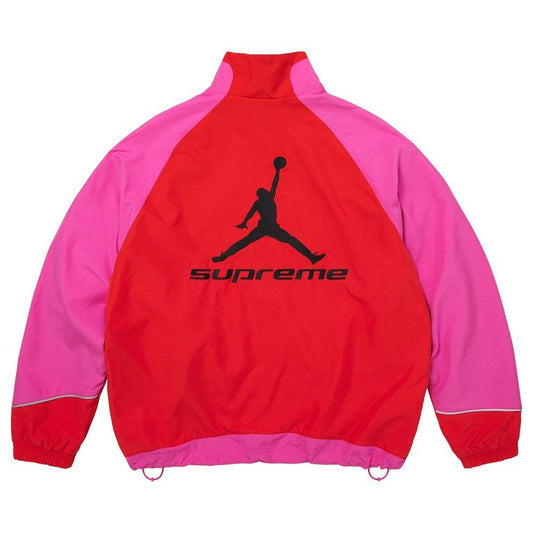 Supreme x Jordan Track Jacket 'Pink'