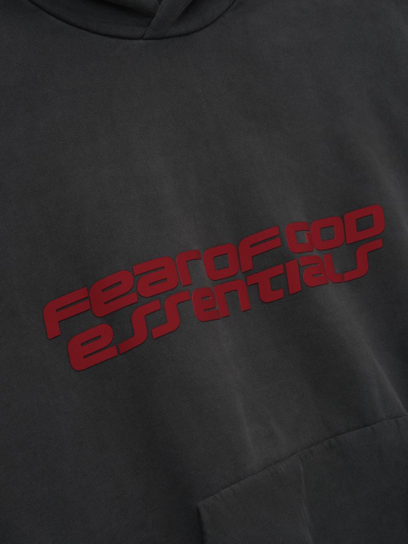 Heavy Fleece 90s Hoodie Iron Grey