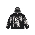 Supreme x Chicago White Sox Zip Up Hooded Sweate
