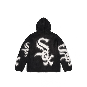 Supreme x Chicago White Sox Zip Up Hooded Sweate