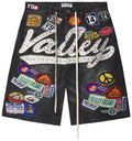 Vale Forever Black 1980s Jorts 'Black/Wash'