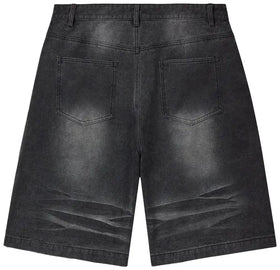 Vale Forever Black 1980s Jorts 'Black/Wash'