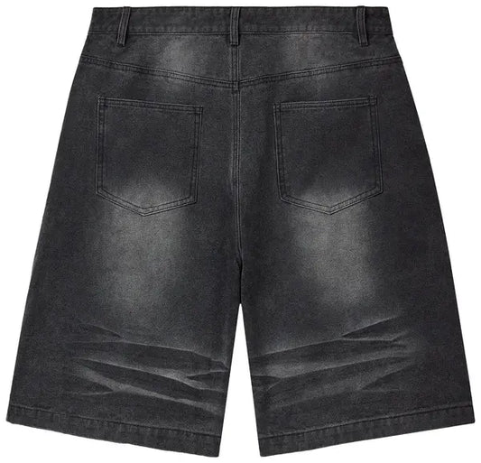 Vale Forever Black 1980s Jorts 'Black/Wash'