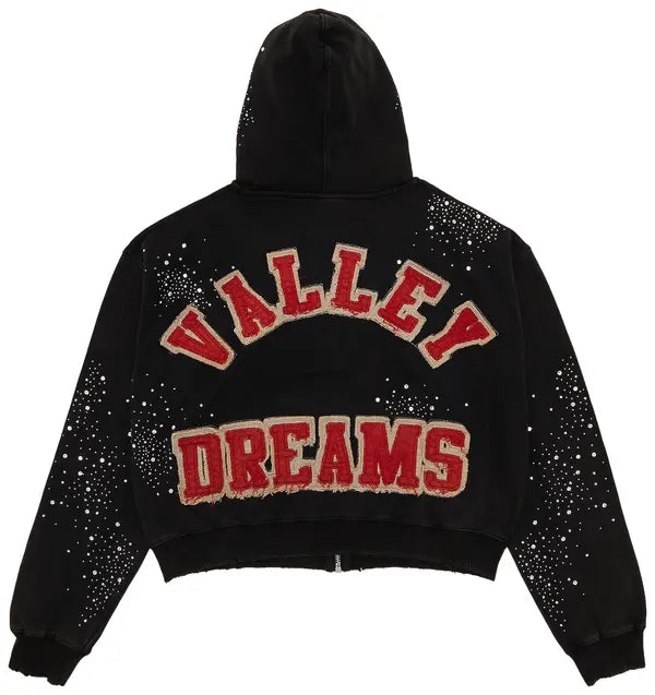 Vale Forever Pluto Custered Zip Up 'Black'