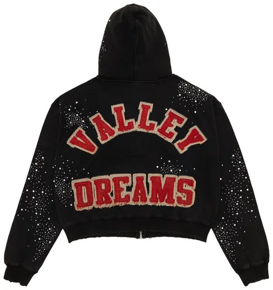 Vale Forever Pluto Custered Zip Up 'Black'
