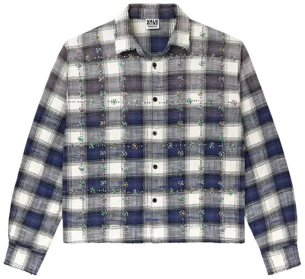 Vale Forever Sky Gems Flannel 'Navy'
