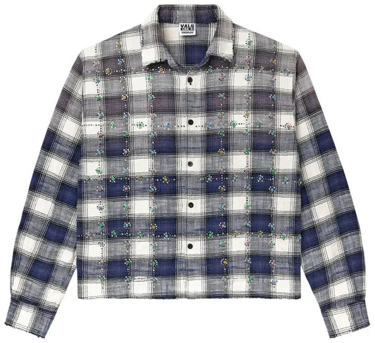 Vale Forever Sky Gems Flannel 'Navy'