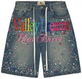Vale Forever Ice Cream Jorts 'Light Rinse'