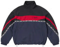 Supreme Logo Taping Track Jacket 'Navy'