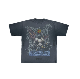 Travis Scott x Nike x FC BarcelonaWashed Spray Logo Tee