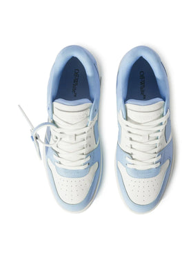 Off White Out Of Ofice blue and white