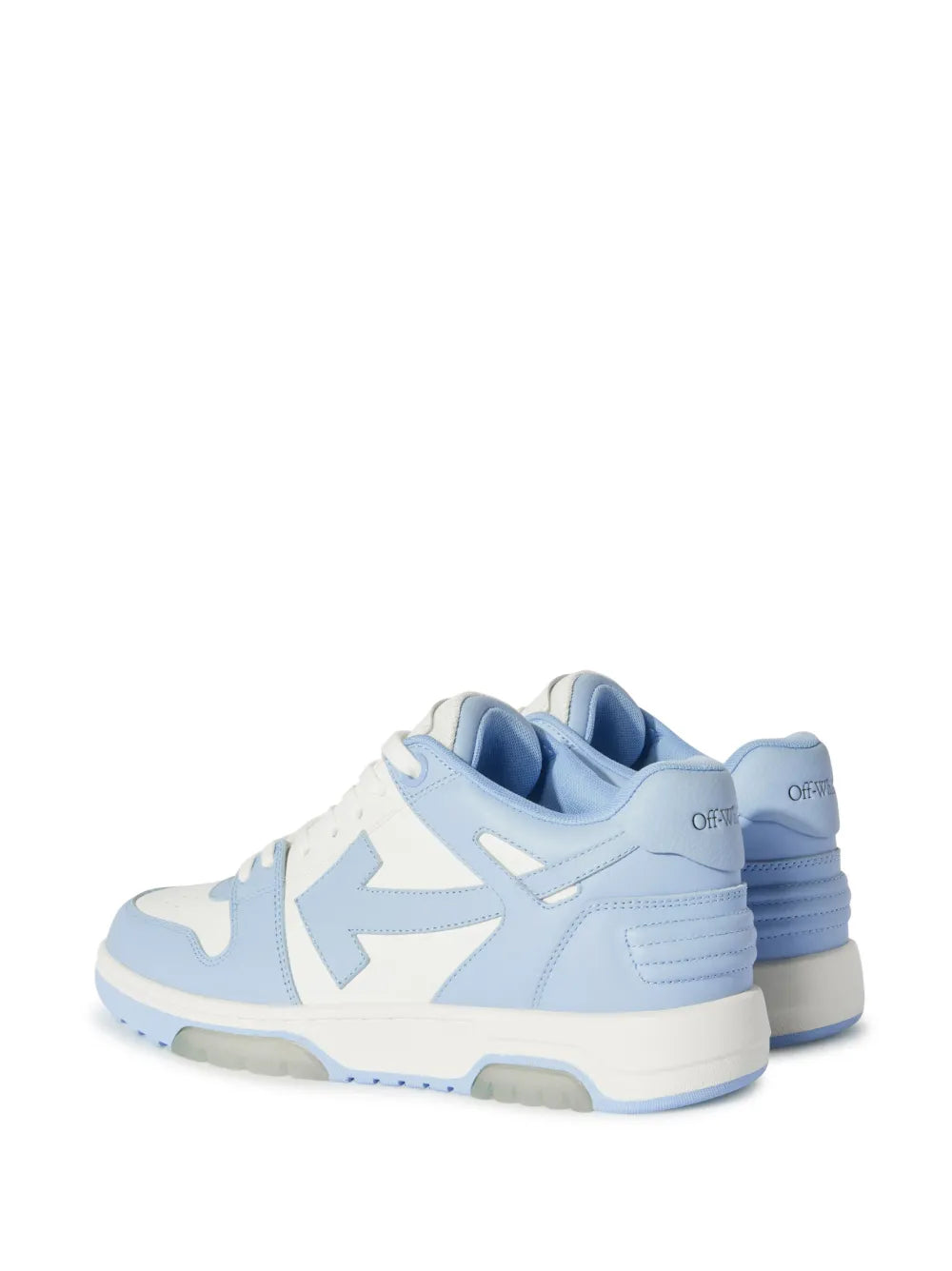 Off White Out Of Ofice blue and white