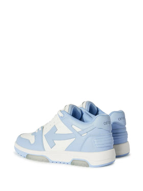 Off White Out Of Ofice blue and white