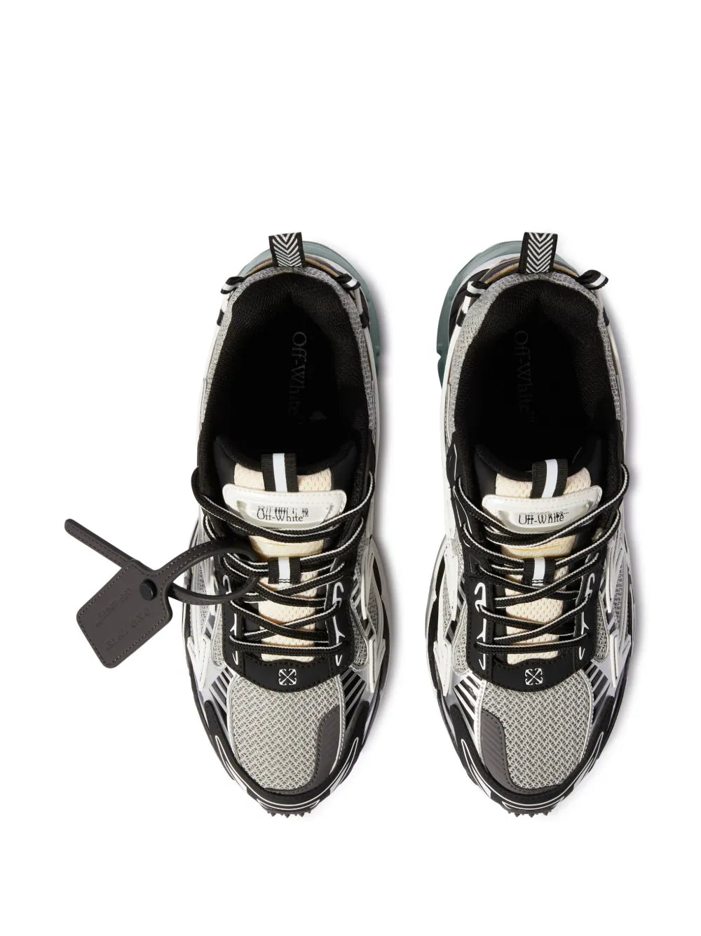 Off white Be right Back Black silver