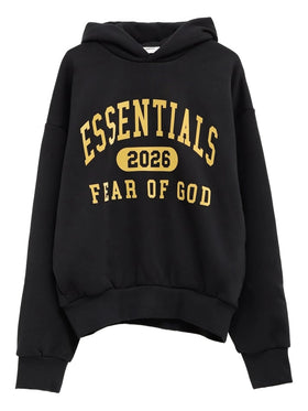 Fear of God ESSENTIALS Vintage Black Classic Fit Hoodie