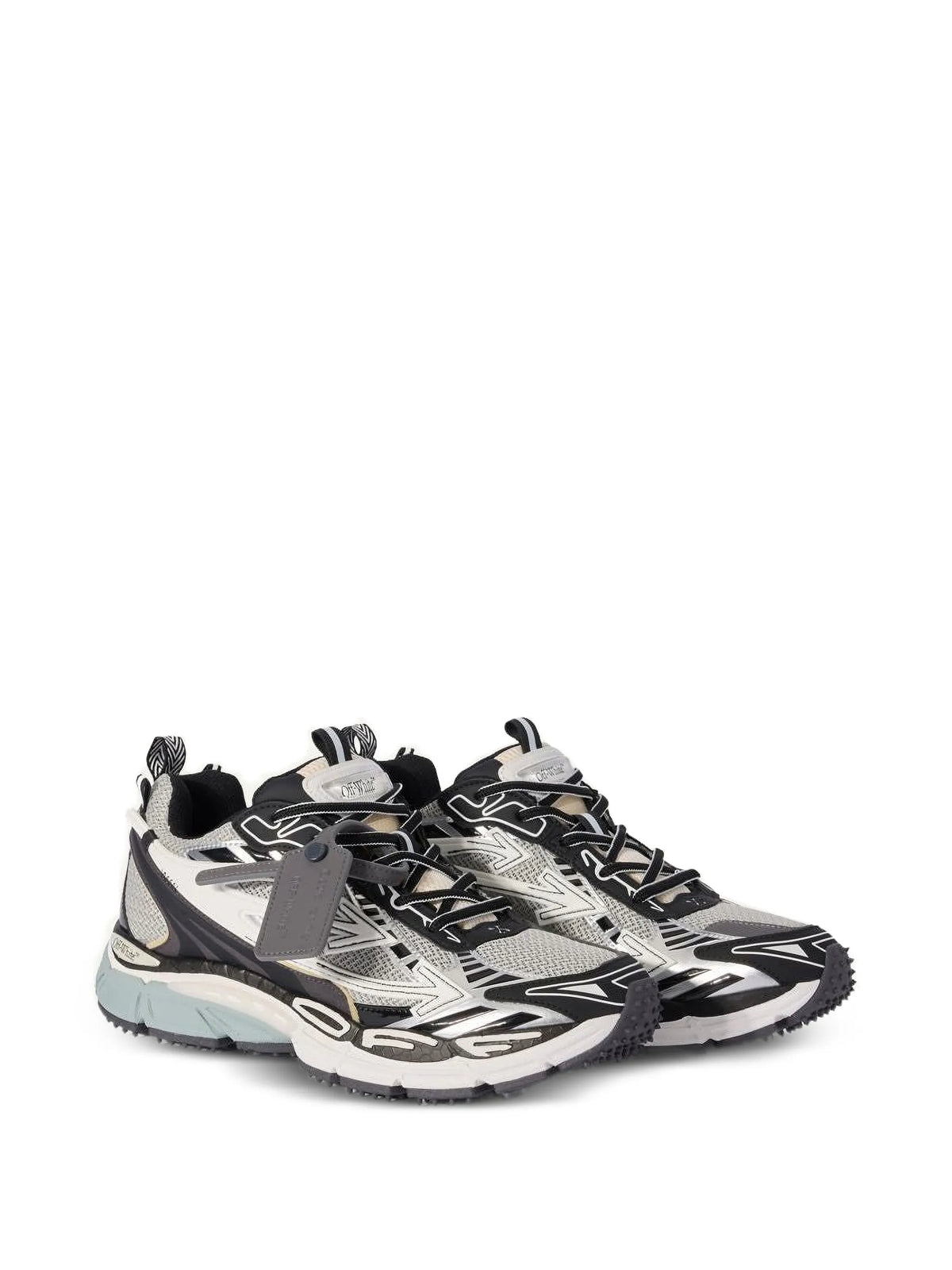 Off white Be right Back Black silver
