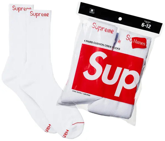 Supreme 4 pack de Medias BLACK OR WHITE