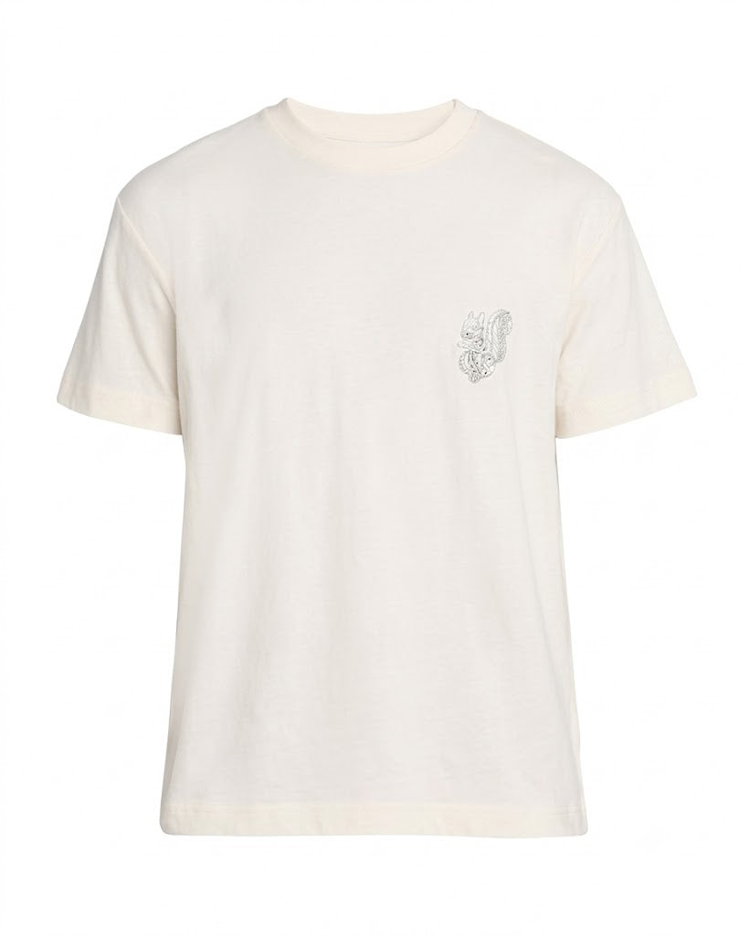 Gothic Crystal Textured Jersey T-Shirt