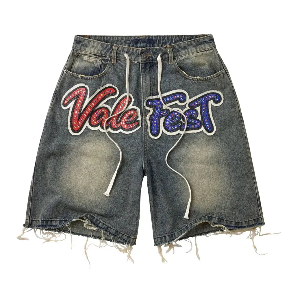 Vale Forever VALE Fest Jorts Blue ADYFOH0K