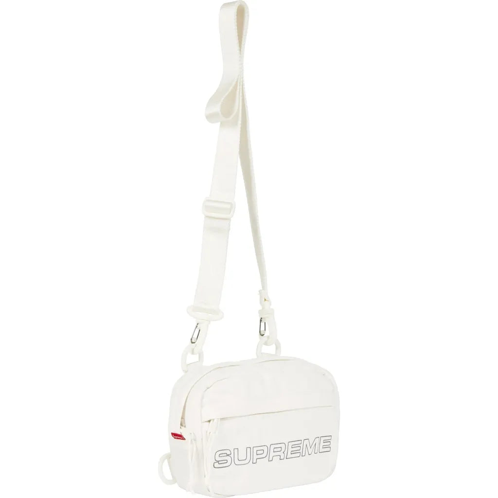 SUPREME DENIM MINI SHOULDER BAG FW25 - WHITE