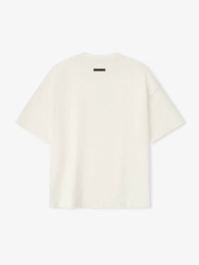 ESSENTIALS  Ponte 90s Tee  Ivory