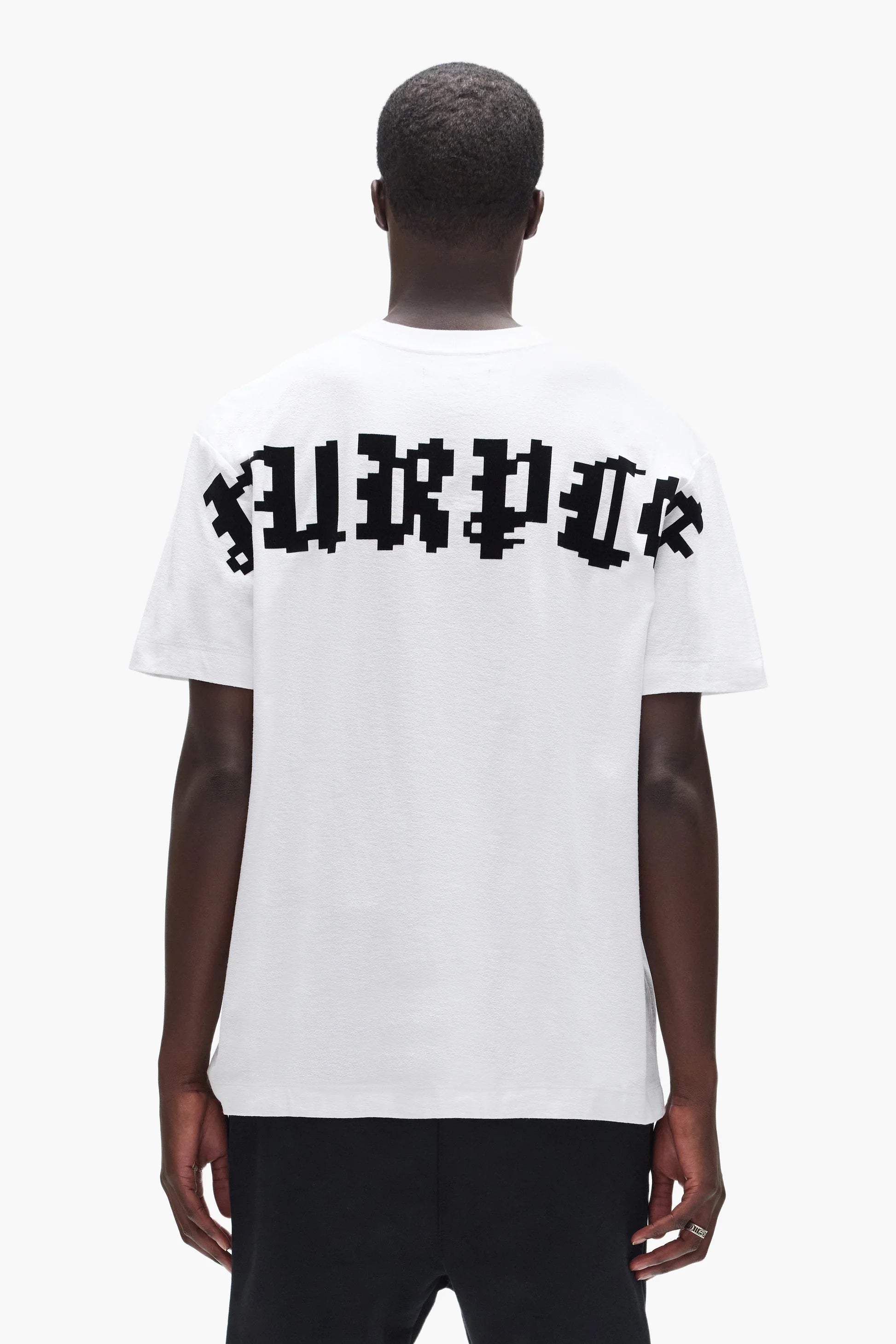 Pixelated Tee - PURPLE