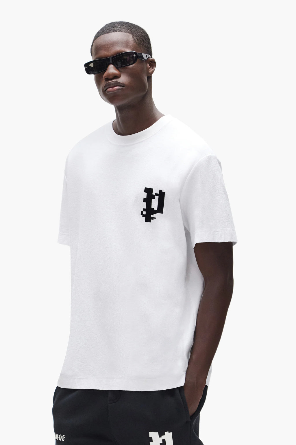Pixelated Tee - PURPLE