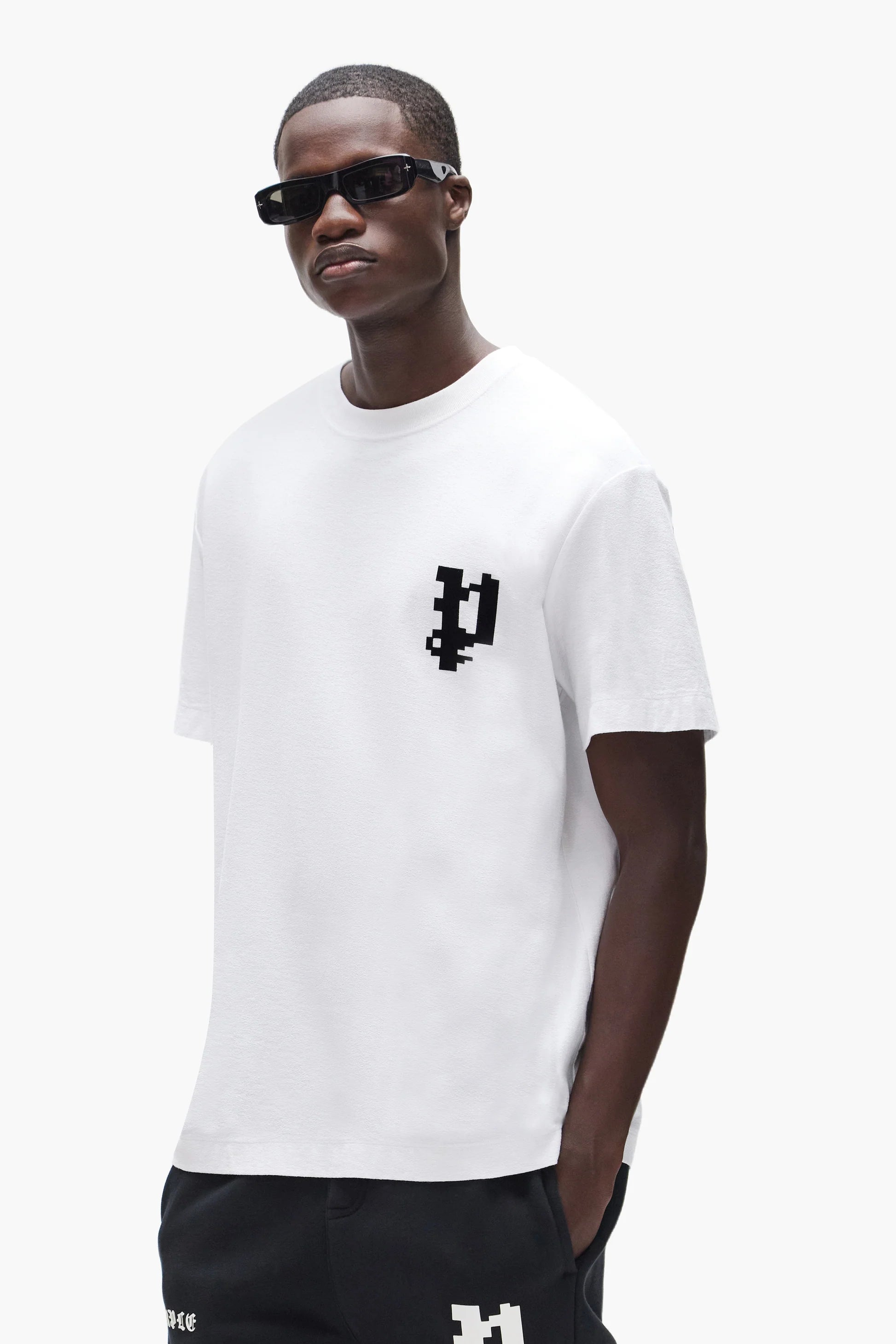 Pixelated Tee - PURPLE