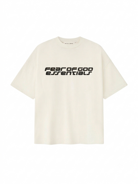 ESSENTIALS  Ponte 90s Tee  Ivory