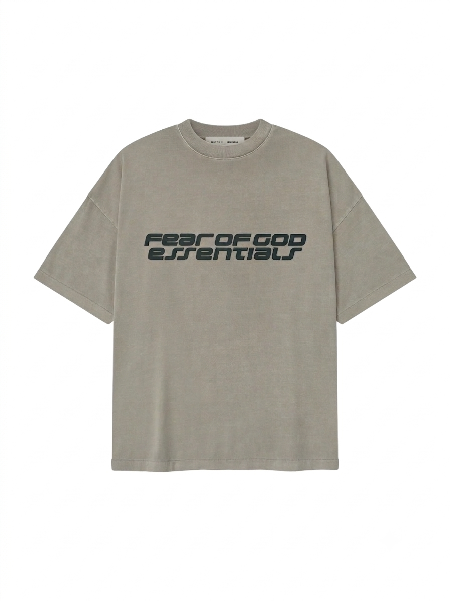Fear of God Essentials 90s Tee Smoke Grey