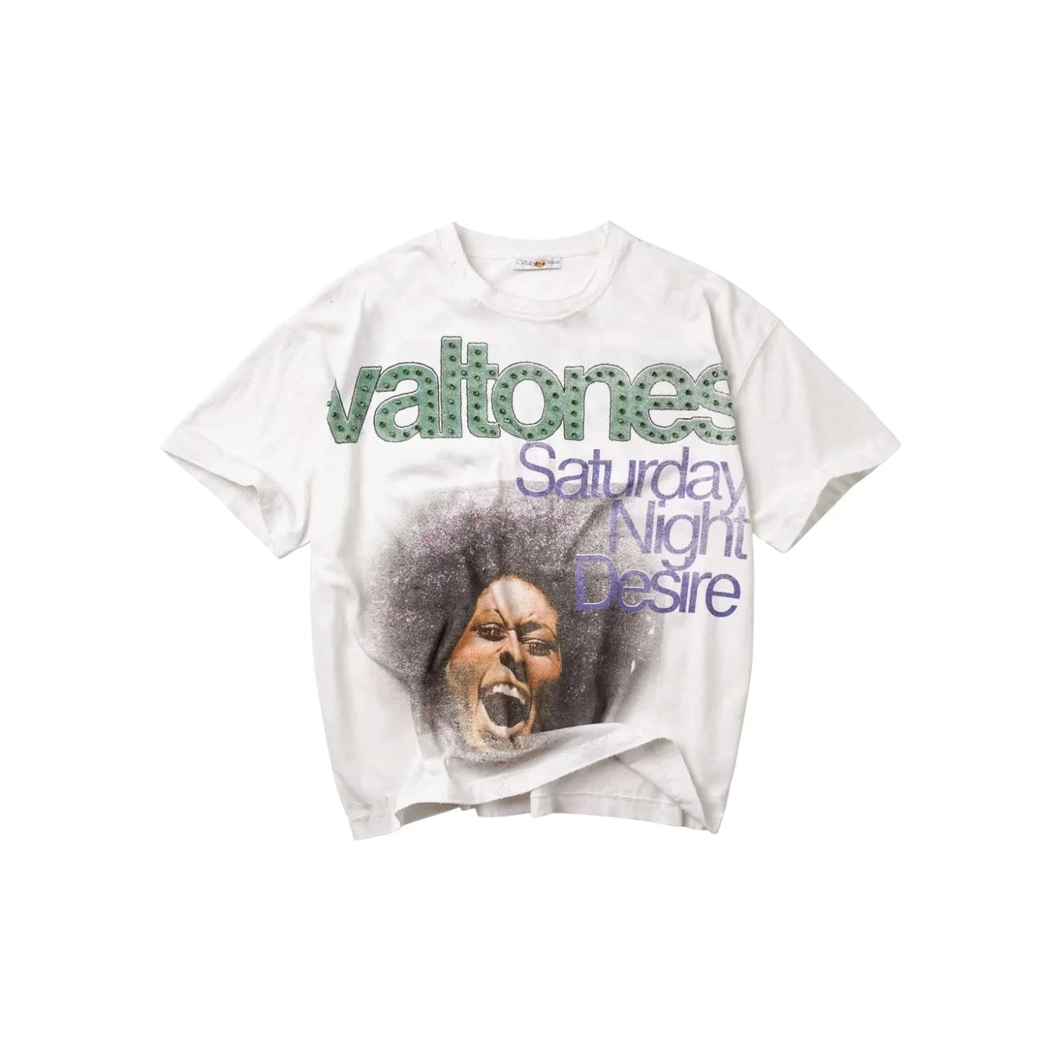 Vale Forever Saturday Bling Tee White