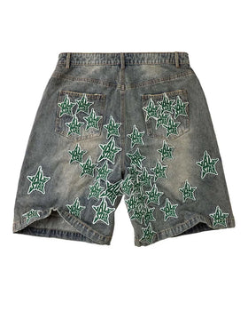 Vale Forever Allstar Denim Shorts Blue