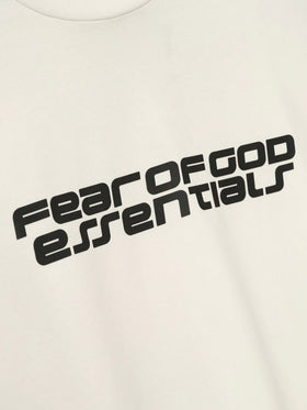 ESSENTIALS  Ponte 90s Tee  Ivory