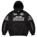 Supreme Football Zip Up Hooded Sweatshirt