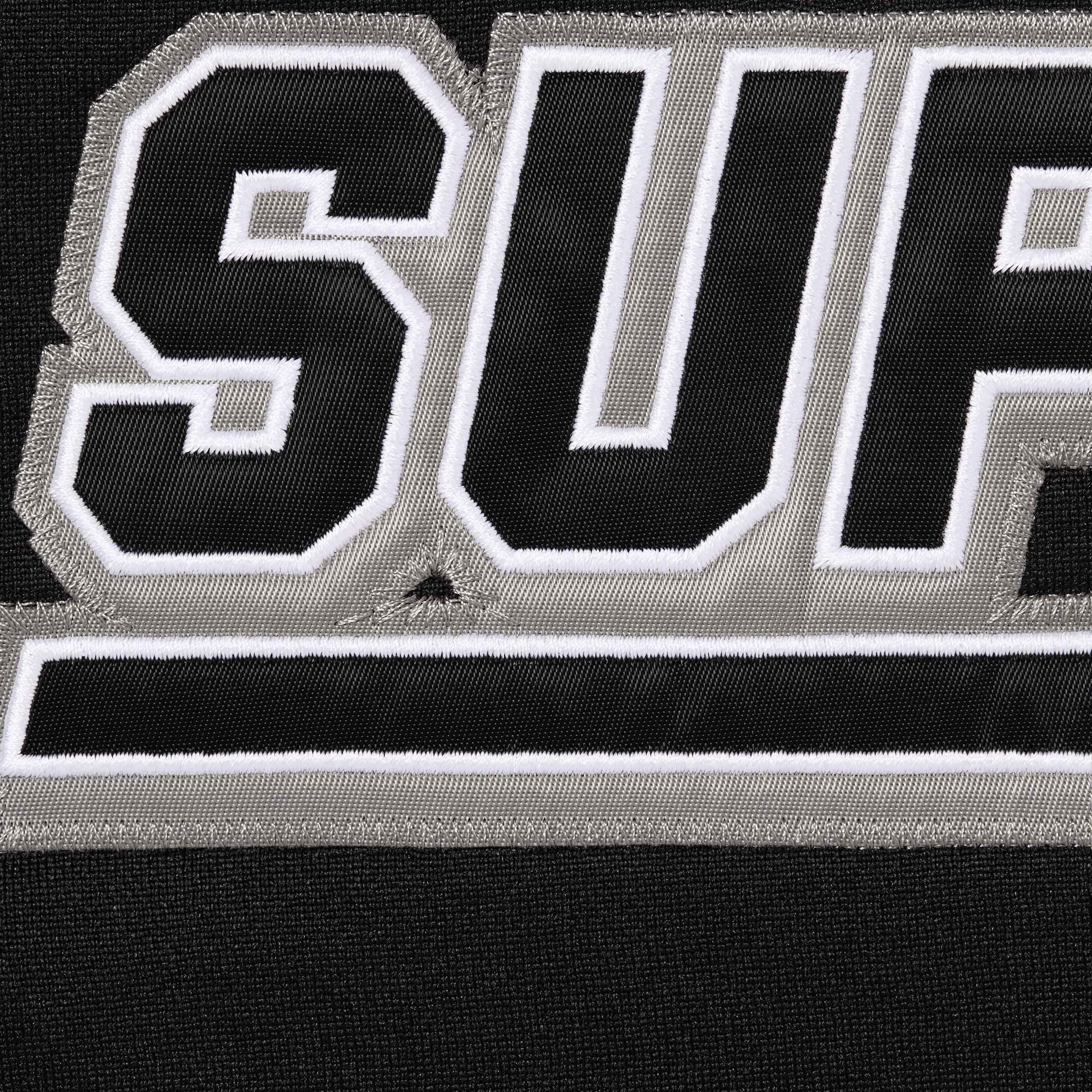Supreme Football Zip Up Hooded Sweatshirt