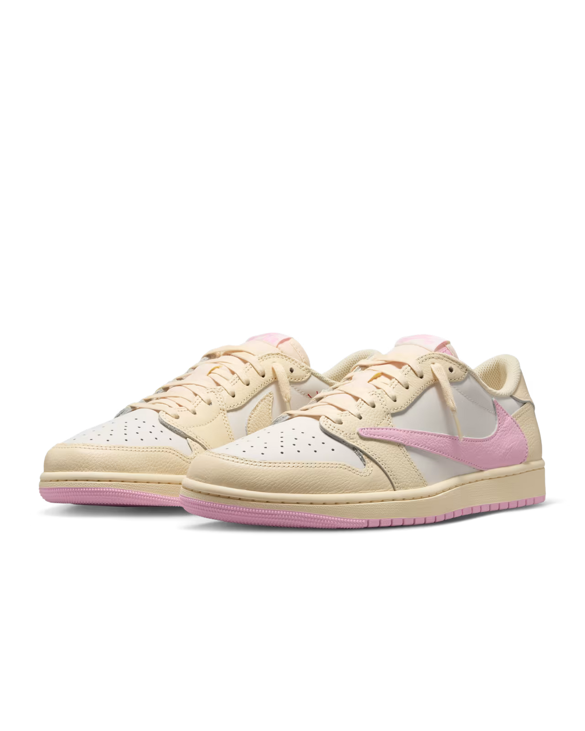 Travis Scott Jordan 1 Low Sail Shy Pink