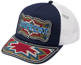 Western Embroidered Mesh Back 5-Panel