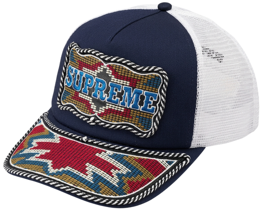 Western Embroidered Mesh Back 5-Panel
