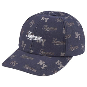 Monogram 6-Panel Blue