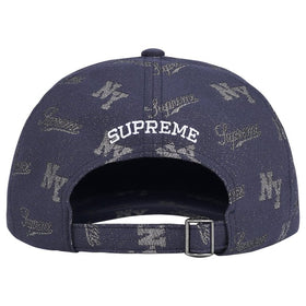 Monogram 6-Panel Blue
