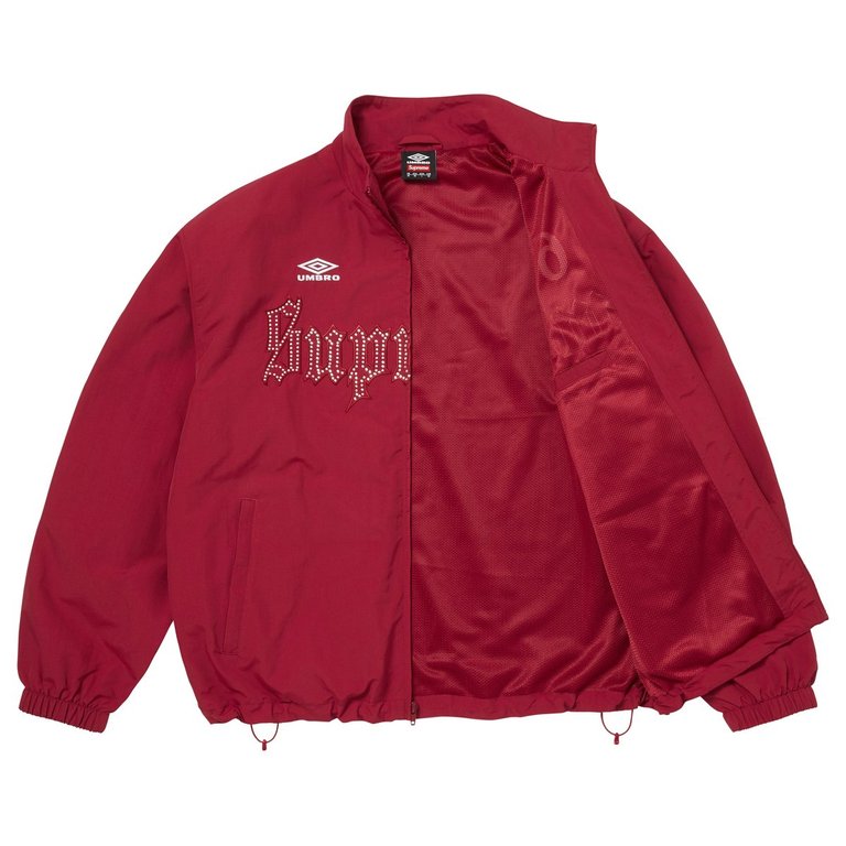 Supreme®/Umbro® Rhinestone Track Jacket Red