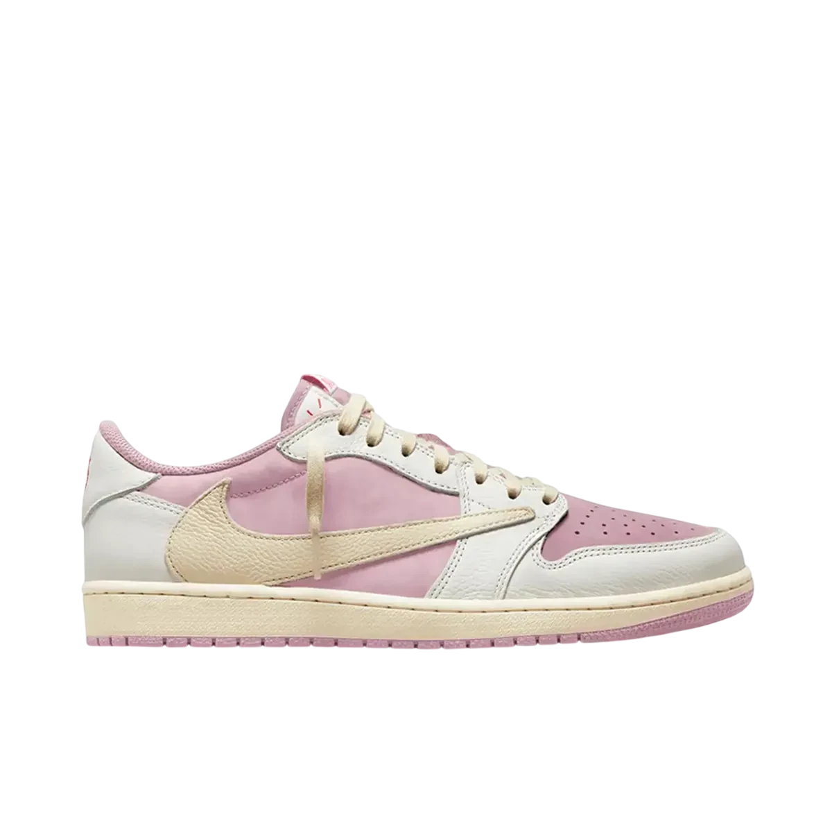 Travis Scott Jordan 1 Low Sail Shy Pink