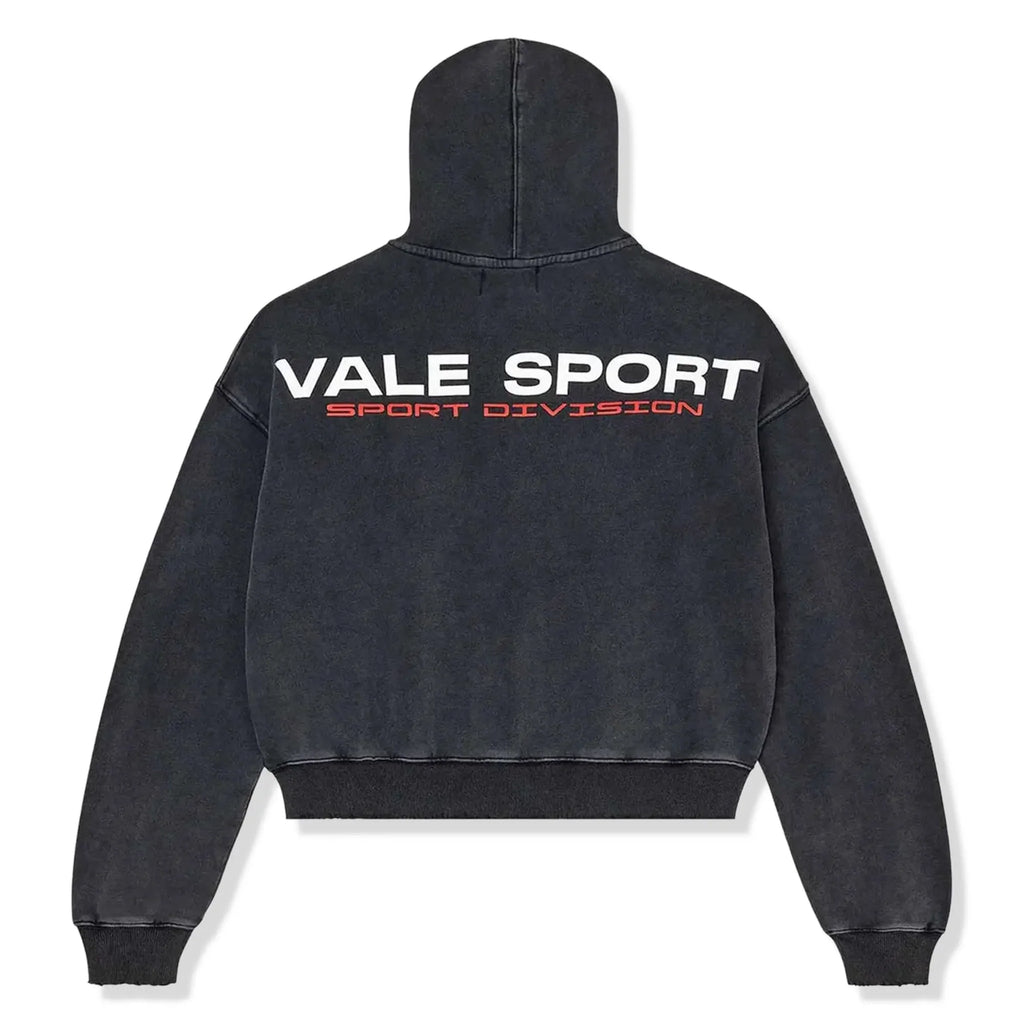 Vale Forever Jerzee Black Zip-Up Hoodie